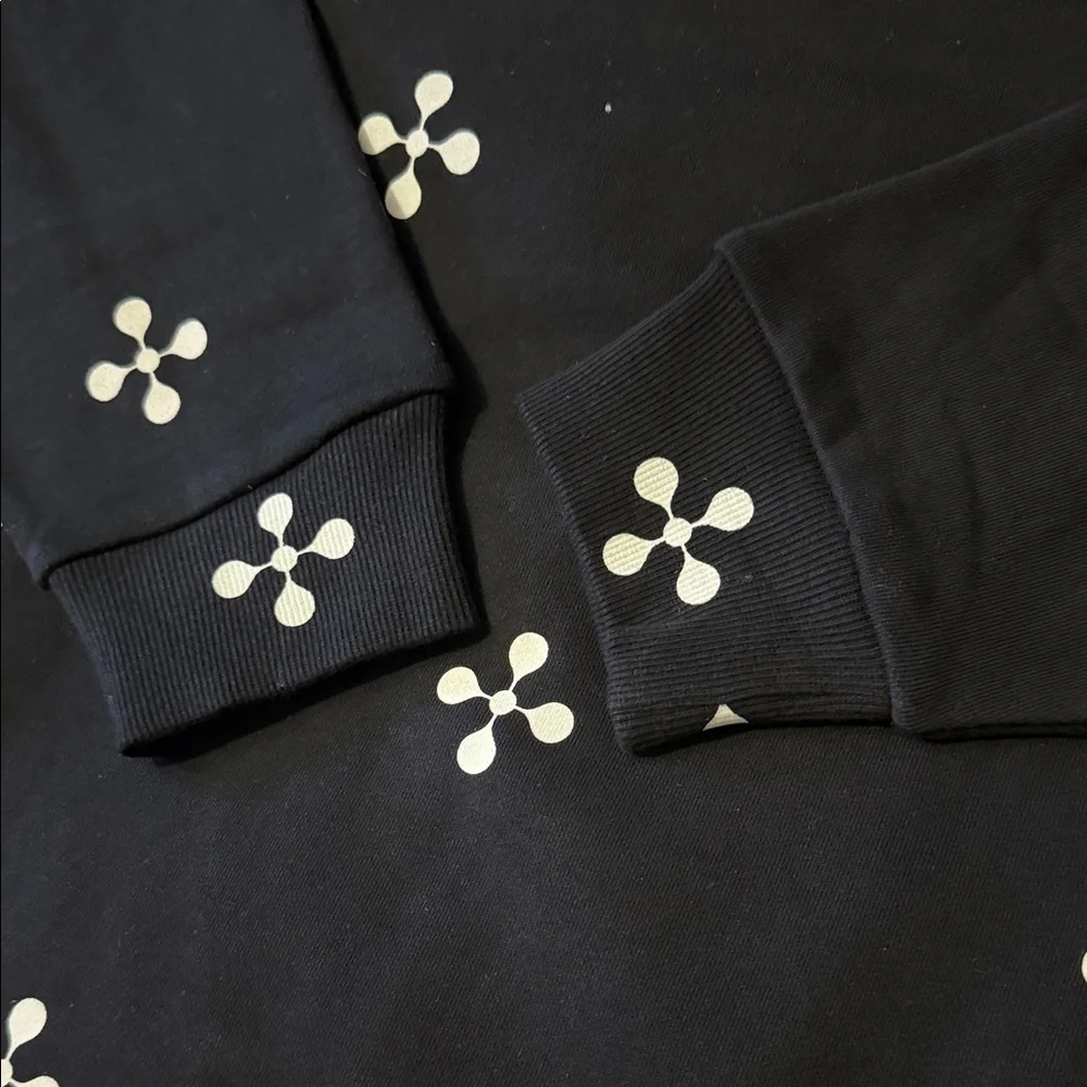 LE-NOX CREWNECK SWEATER BLACK